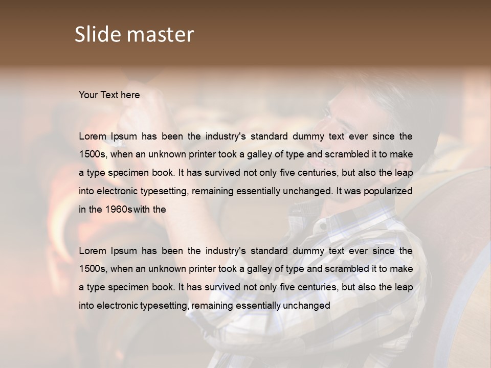 Wine Beverage Alcohol PowerPoint Template