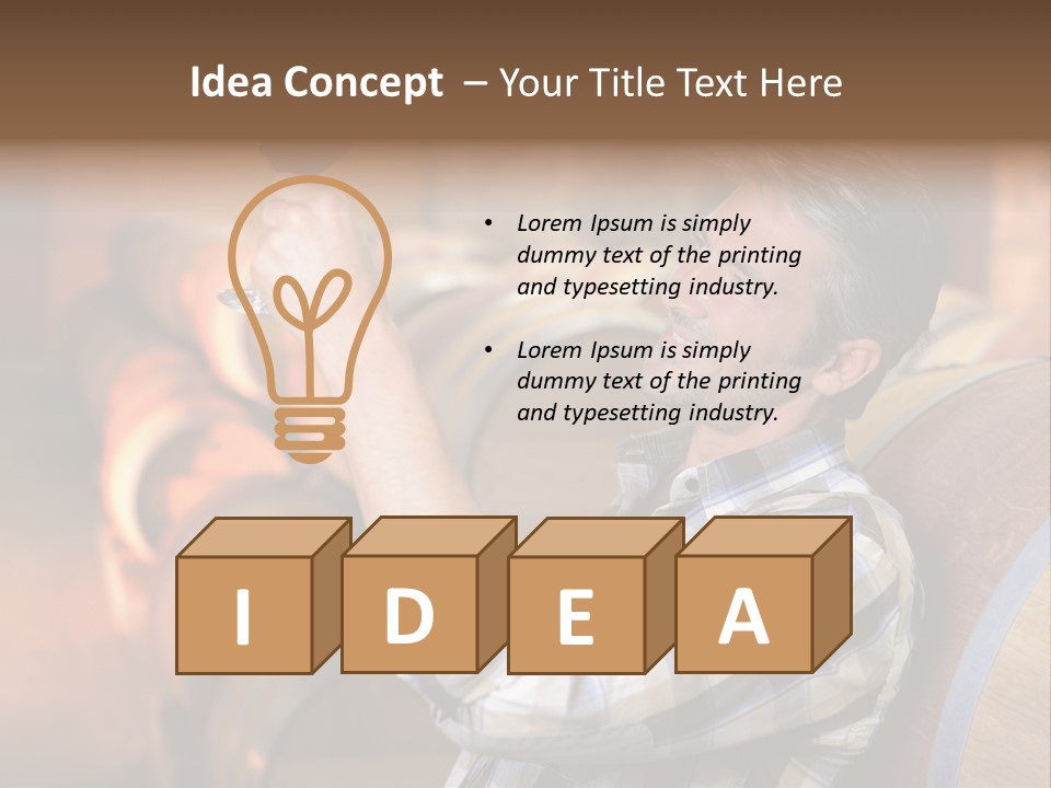 Wine Beverage Alcohol PowerPoint Template