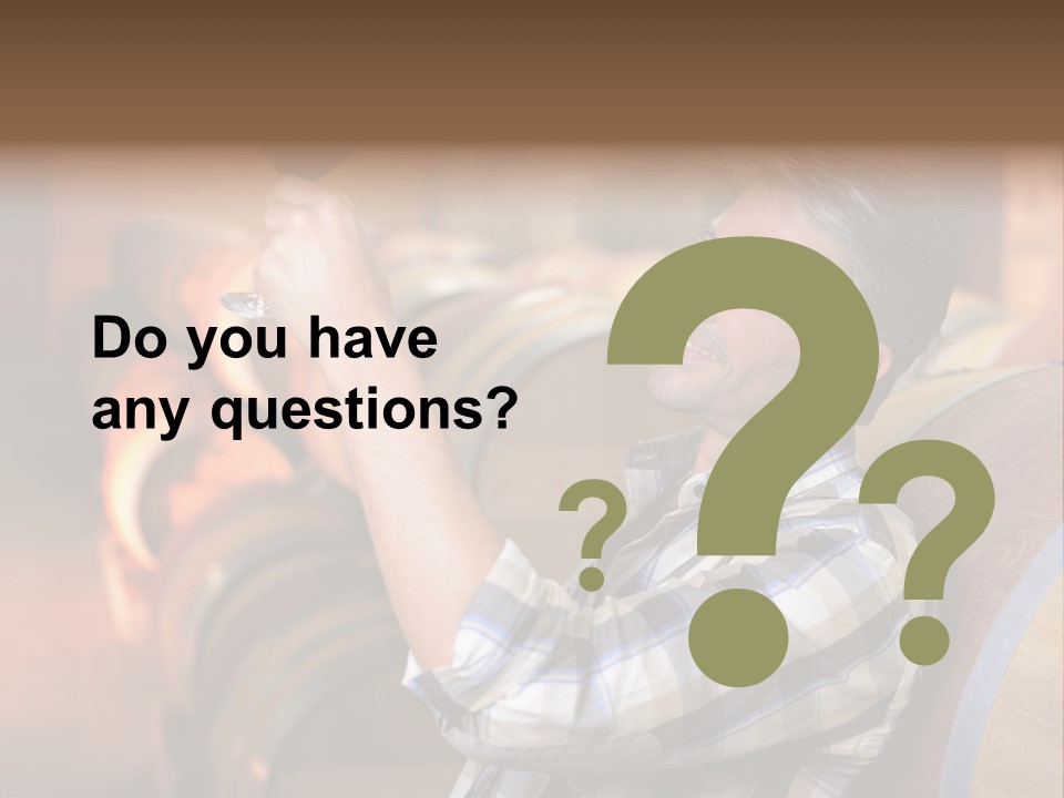 Wine Beverage Alcohol PowerPoint Template