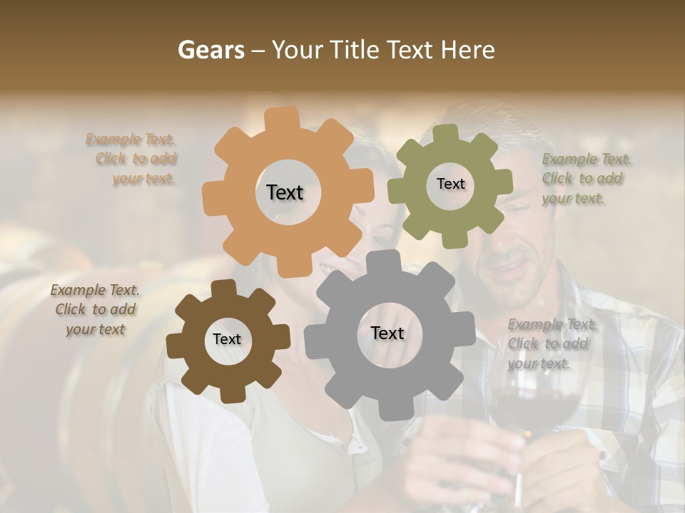 Beverage Taste Winery PowerPoint Template