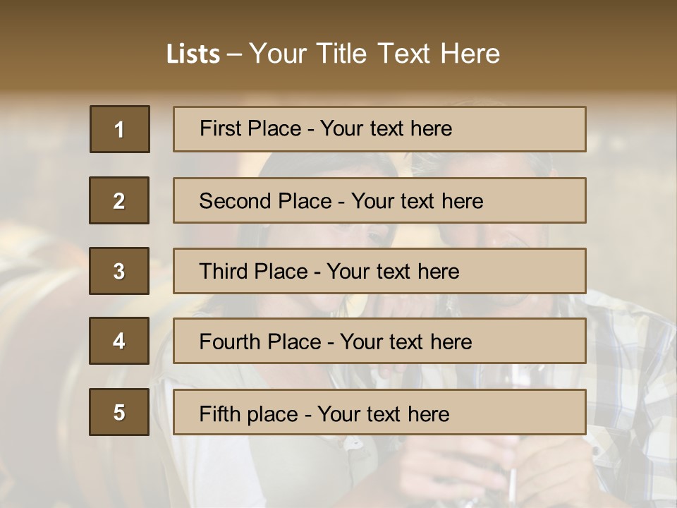Beverage Taste Winery PowerPoint Template