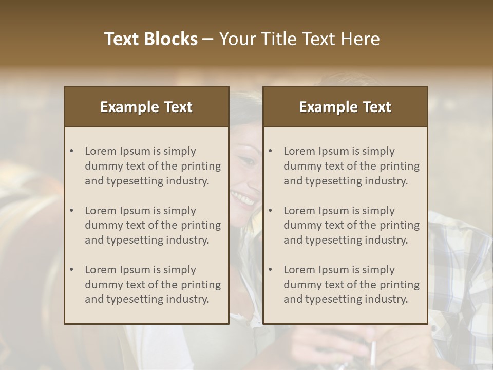 Beverage Taste Winery PowerPoint Template