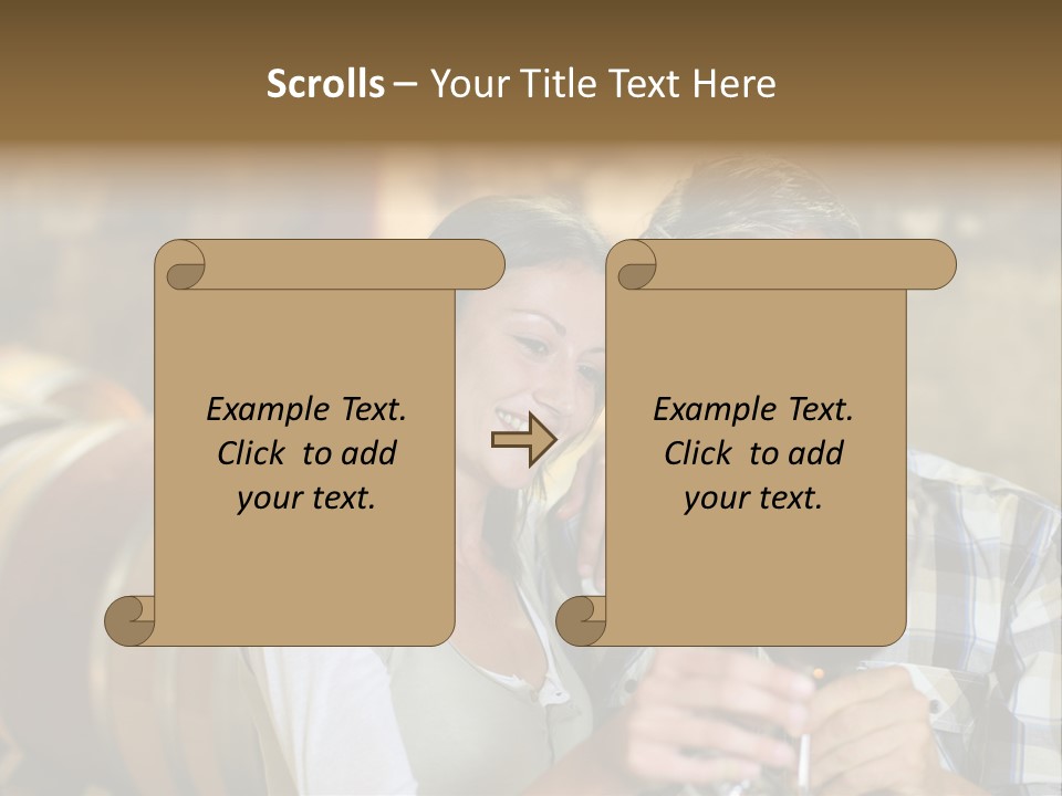 Beverage Taste Winery PowerPoint Template