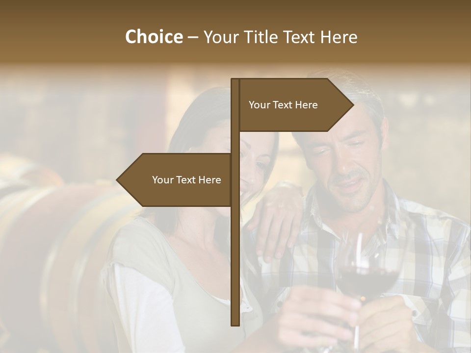 Beverage Taste Winery PowerPoint Template