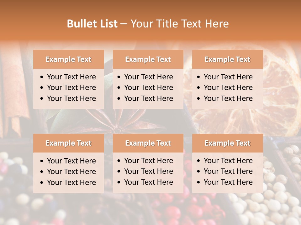 Chili Aromatisieren Gew PowerPoint Template