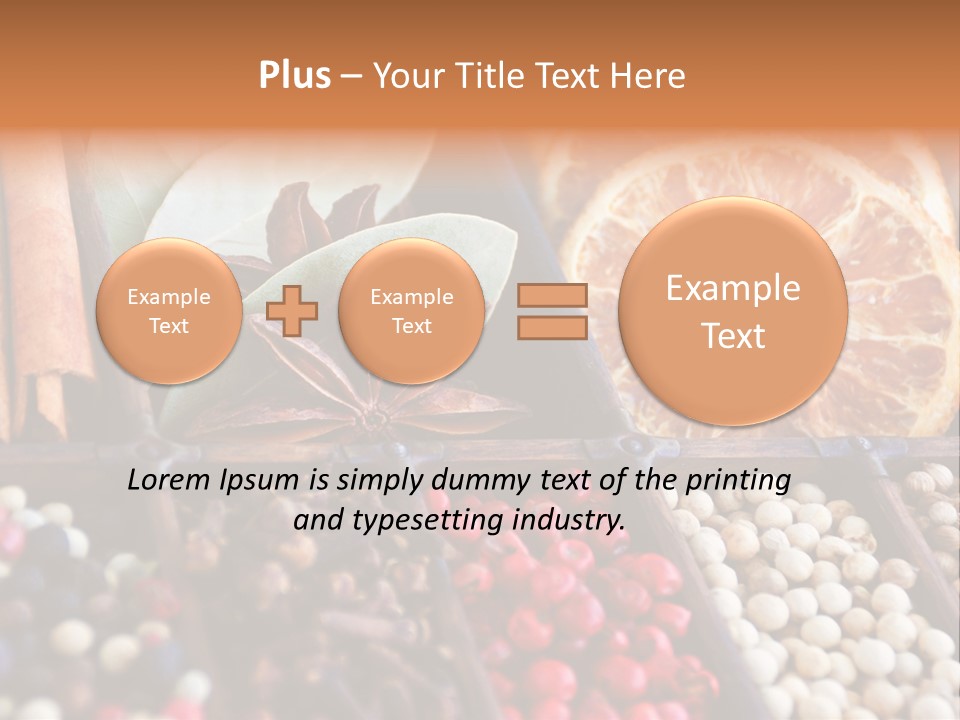 Chili Aromatisieren Gew PowerPoint Template