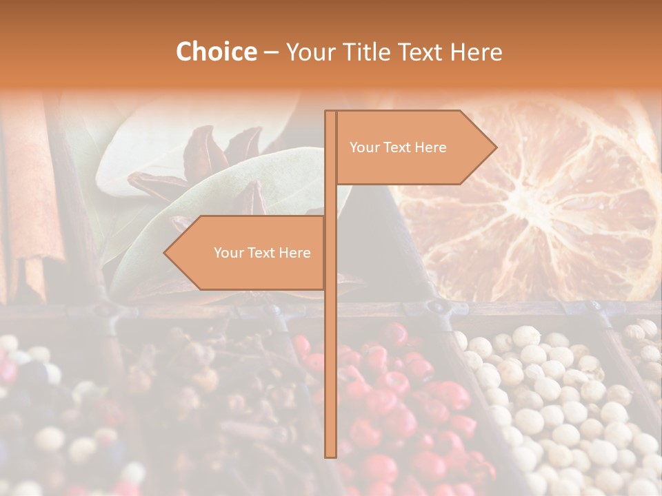 Chili Aromatisieren Gew PowerPoint Template