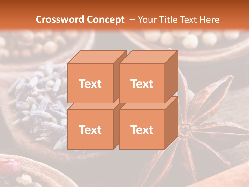 Aromastoffe Wohlbefinden Kochen PowerPoint Template