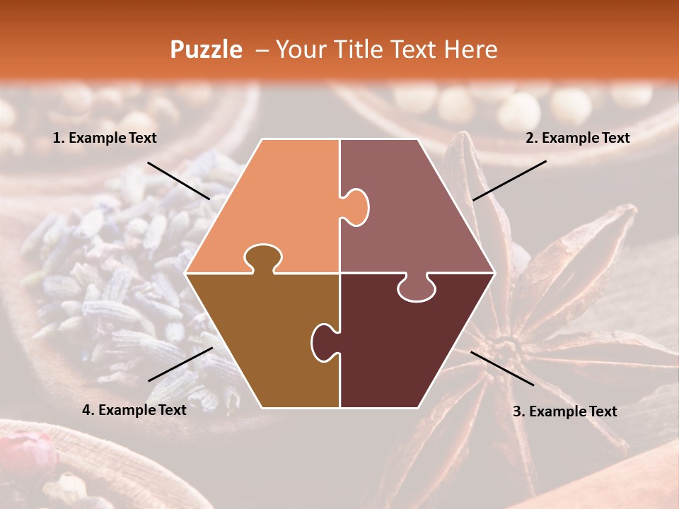 Aromastoffe Wohlbefinden Kochen PowerPoint Template