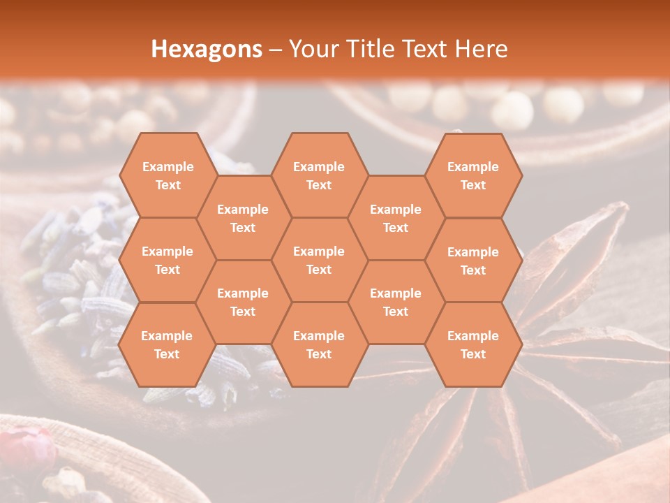 Aromastoffe Wohlbefinden Kochen PowerPoint Template