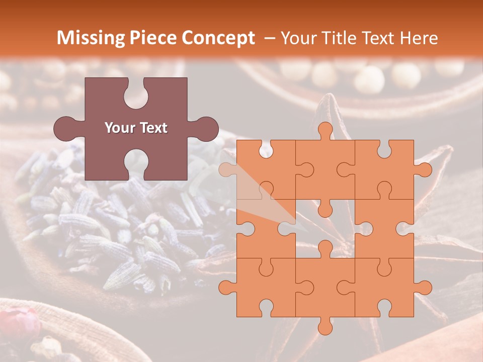 Aromastoffe Wohlbefinden Kochen PowerPoint Template