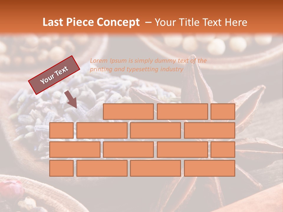 Aromastoffe Wohlbefinden Kochen PowerPoint Template