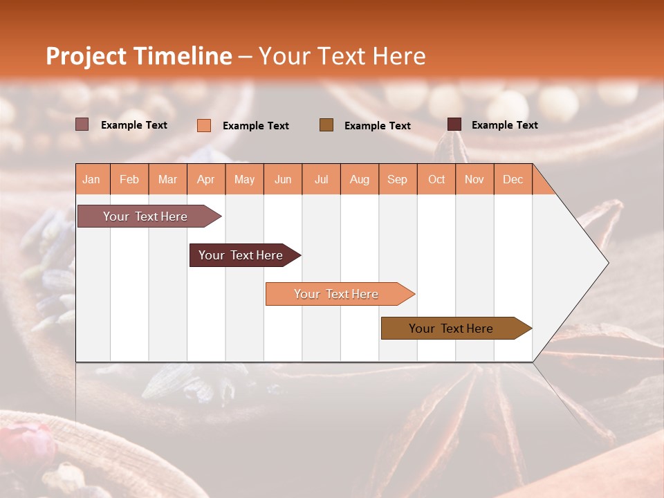 Aromastoffe Wohlbefinden Kochen PowerPoint Template