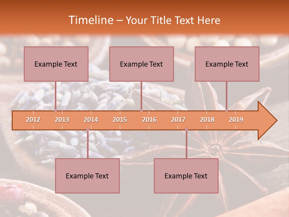 Aromastoffe Wohlbefinden Kochen PowerPoint Template