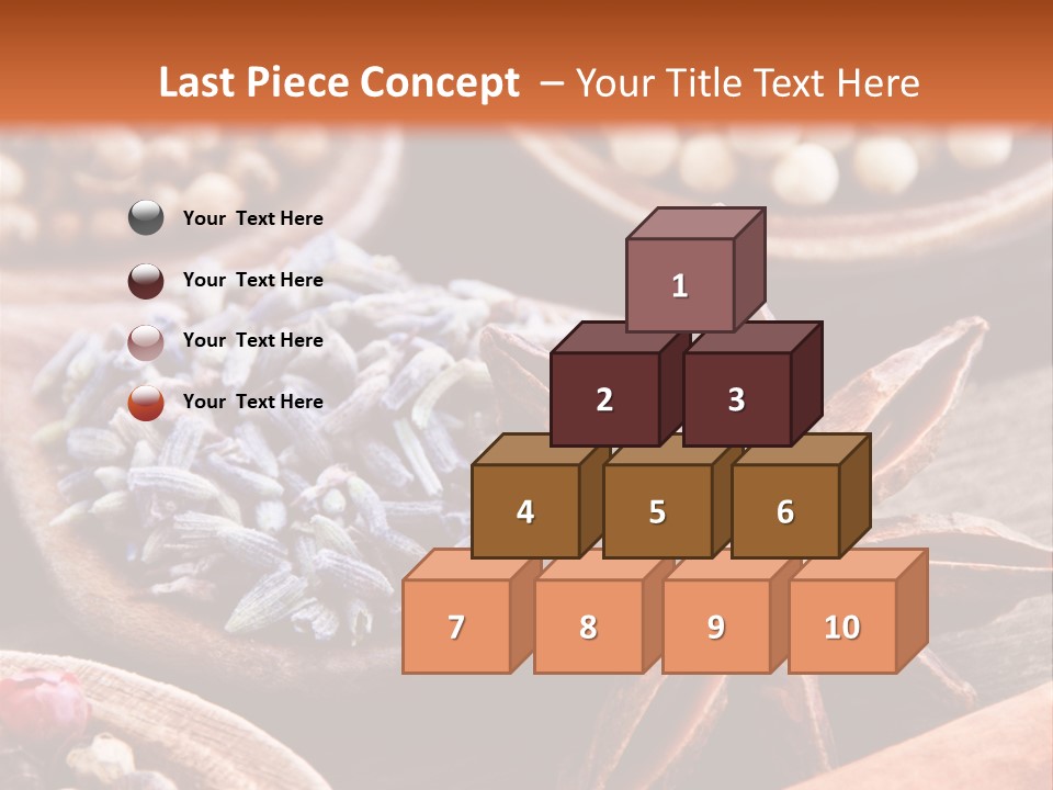 Aromastoffe Wohlbefinden Kochen PowerPoint Template