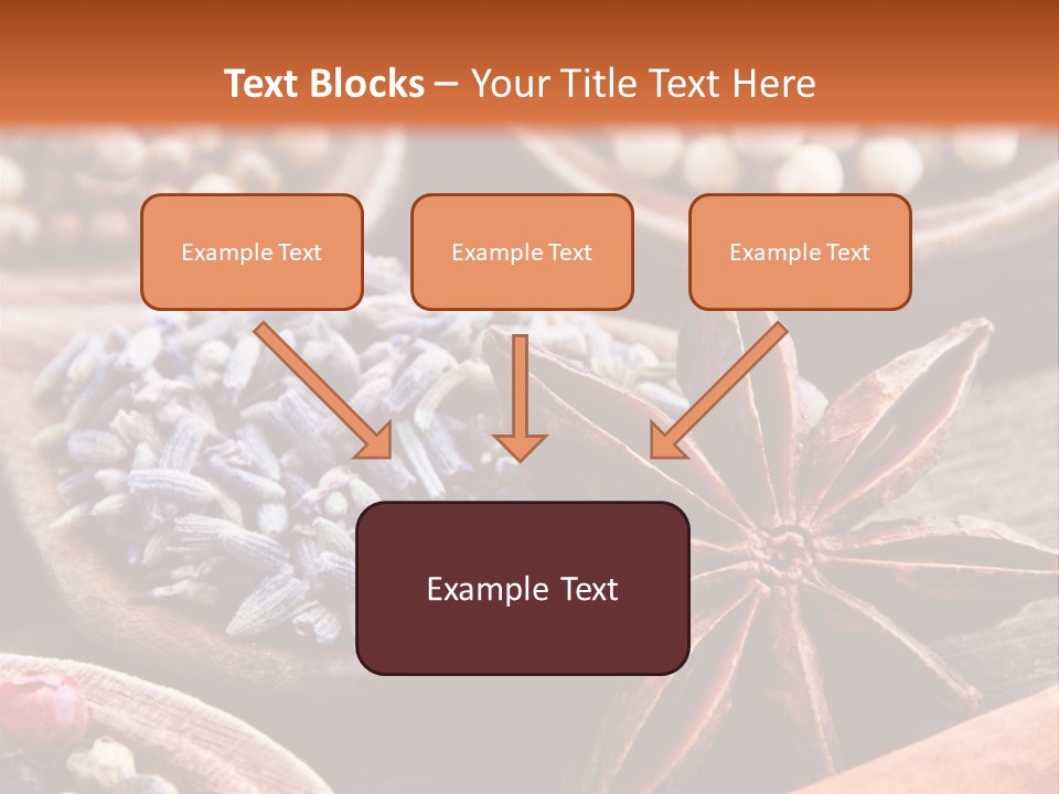 Aromastoffe Wohlbefinden Kochen PowerPoint Template