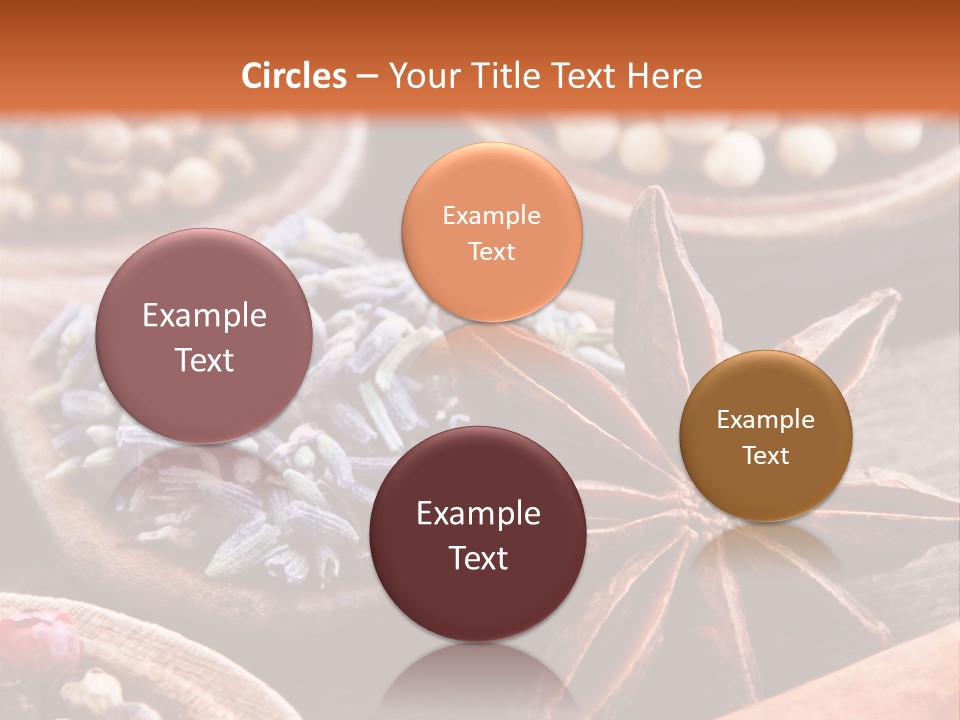 Aromastoffe Wohlbefinden Kochen PowerPoint Template