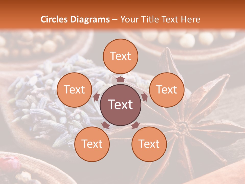 Aromastoffe Wohlbefinden Kochen PowerPoint Template