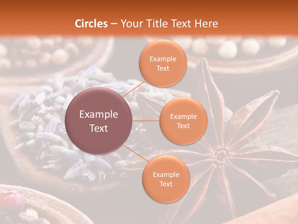 Aromastoffe Wohlbefinden Kochen PowerPoint Template