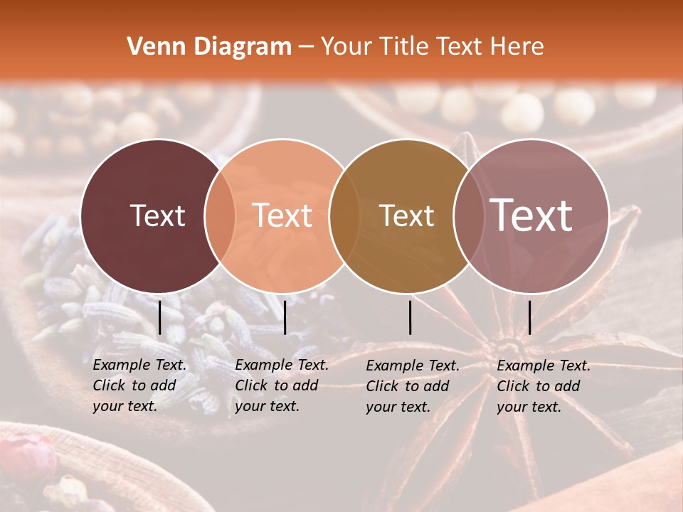 Aromastoffe Wohlbefinden Kochen PowerPoint Template