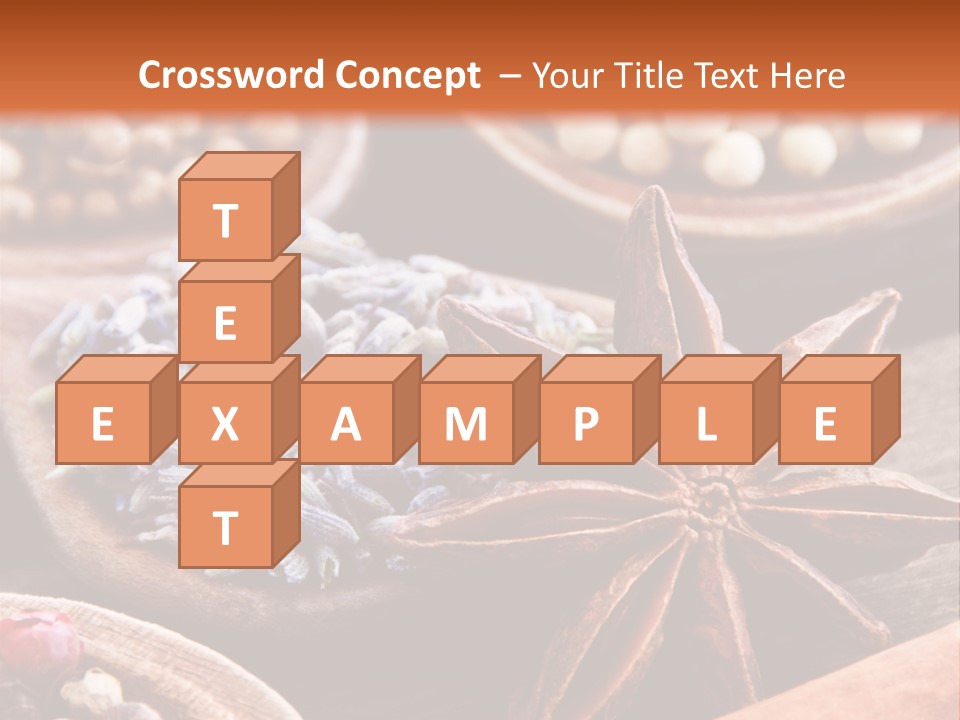 Aromastoffe Wohlbefinden Kochen PowerPoint Template