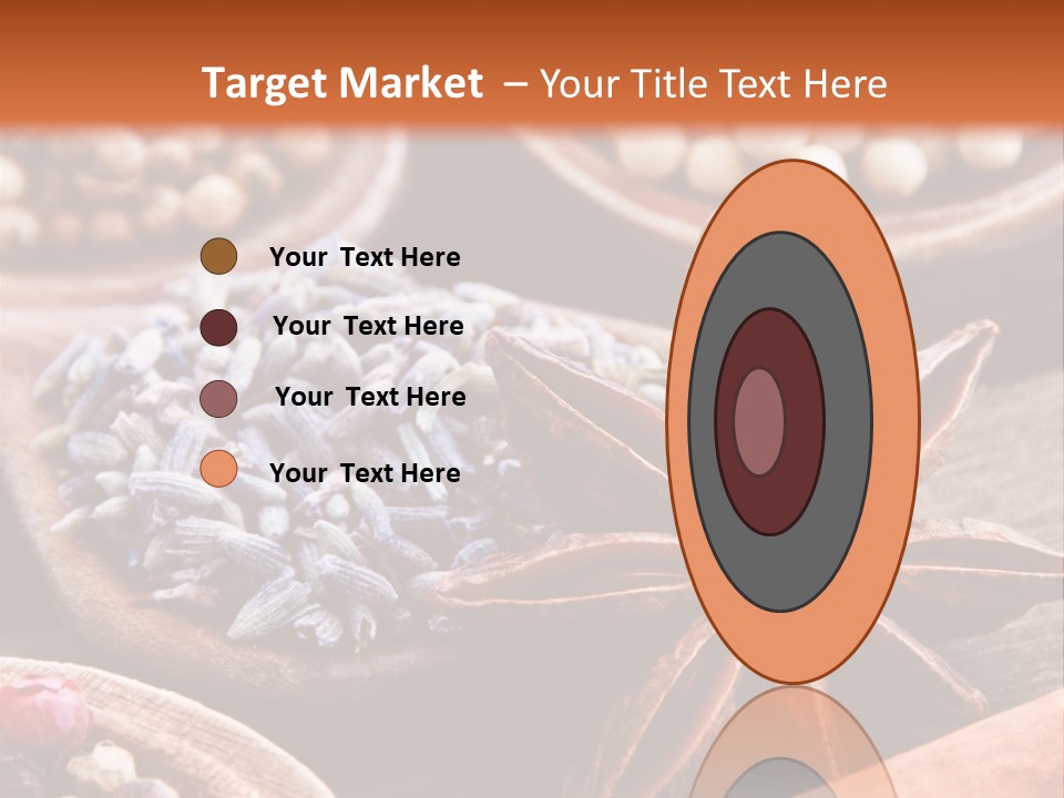 Aromastoffe Wohlbefinden Kochen PowerPoint Template