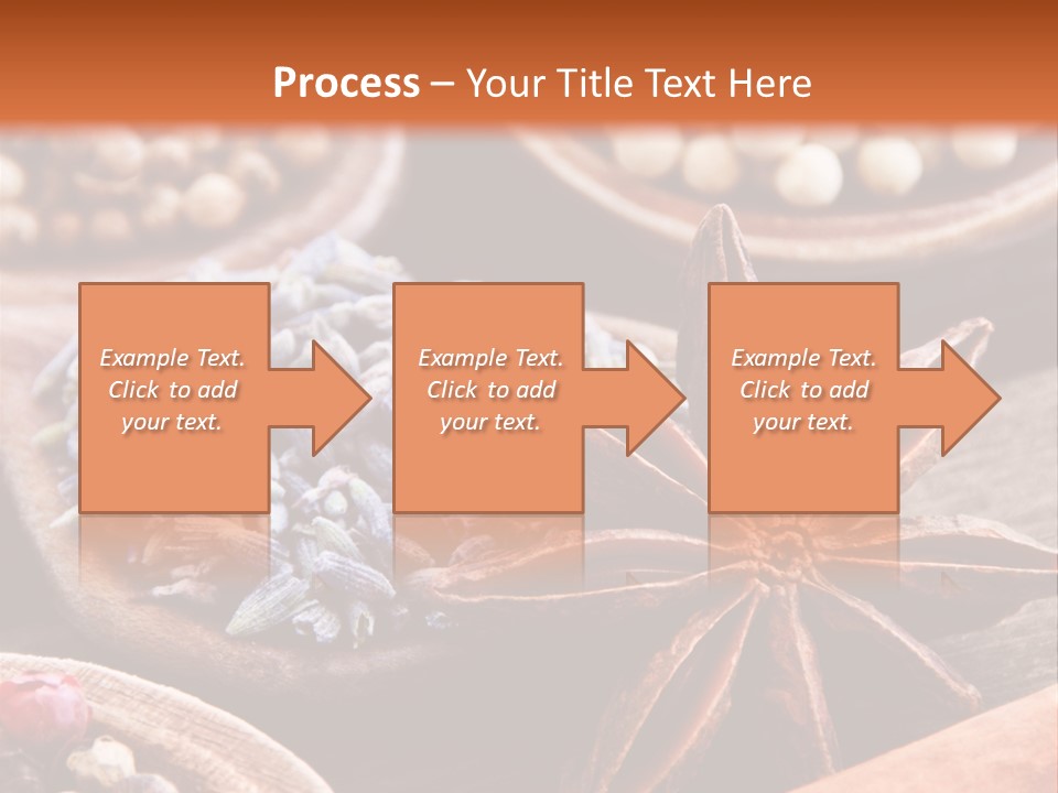 Aromastoffe Wohlbefinden Kochen PowerPoint Template