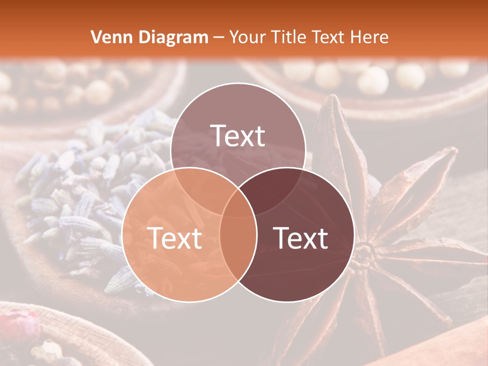 Aromastoffe Wohlbefinden Kochen PowerPoint Template