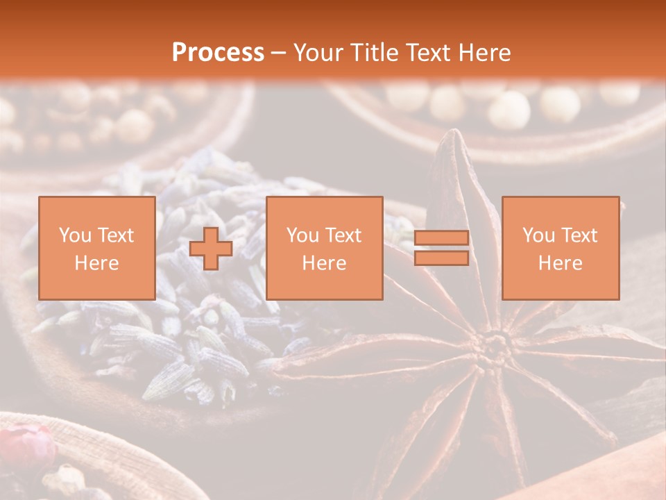 Aromastoffe Wohlbefinden Kochen PowerPoint Template