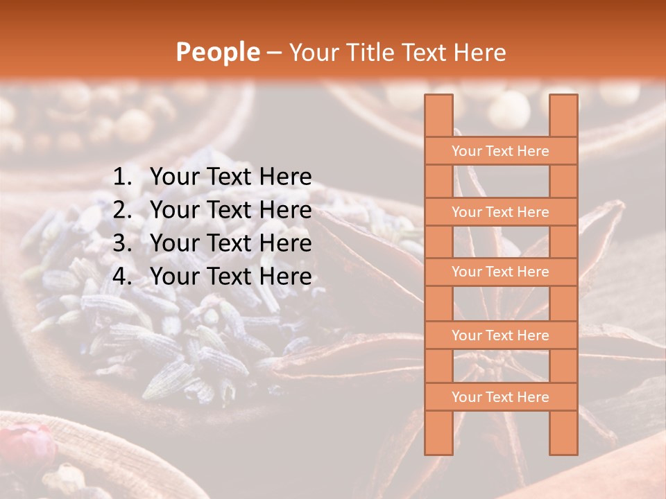Aromastoffe Wohlbefinden Kochen PowerPoint Template