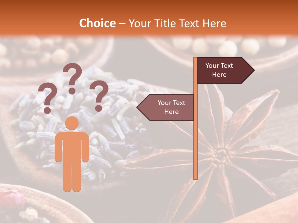 Aromastoffe Wohlbefinden Kochen PowerPoint Template