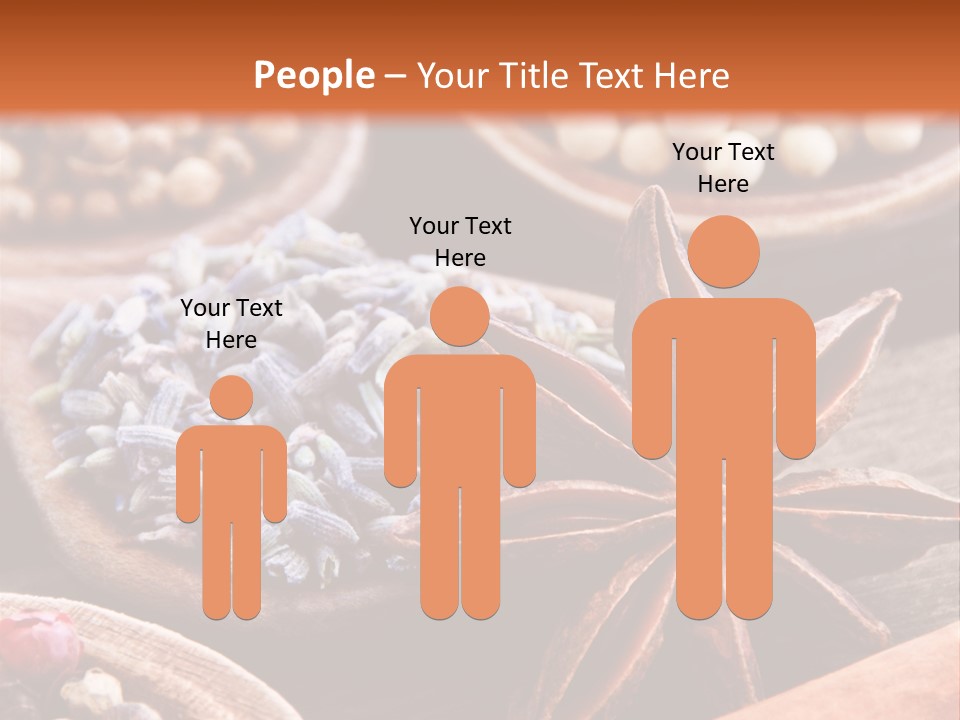 Aromastoffe Wohlbefinden Kochen PowerPoint Template