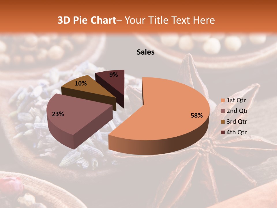 Aromastoffe Wohlbefinden Kochen PowerPoint Template