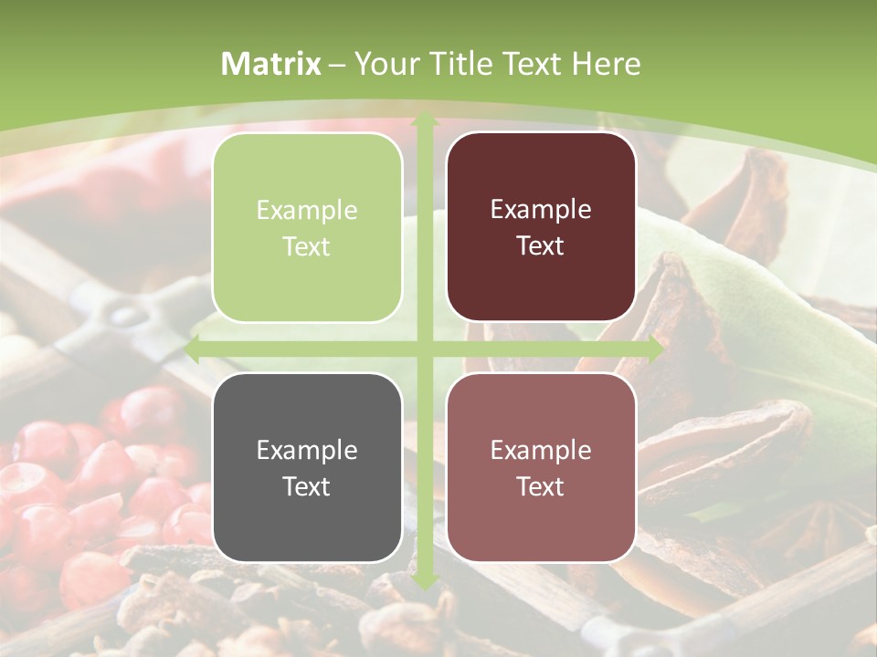 Mischung Hom Holz PowerPoint Template