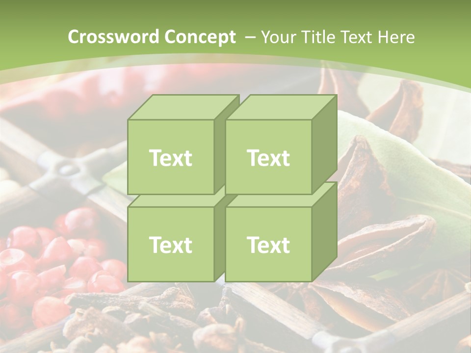 Mischung Hom Holz PowerPoint Template