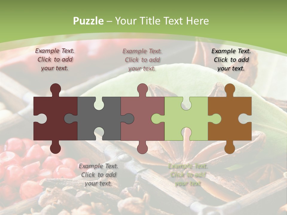 Mischung Hom Holz PowerPoint Template