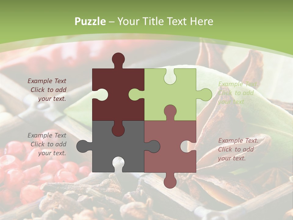 Mischung Hom Holz PowerPoint Template