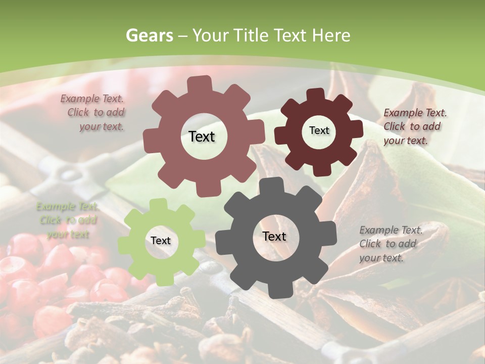 Mischung Hom Holz PowerPoint Template