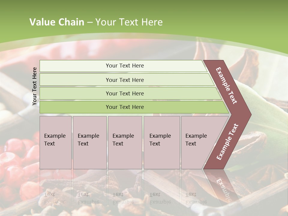 Mischung Hom Holz PowerPoint Template