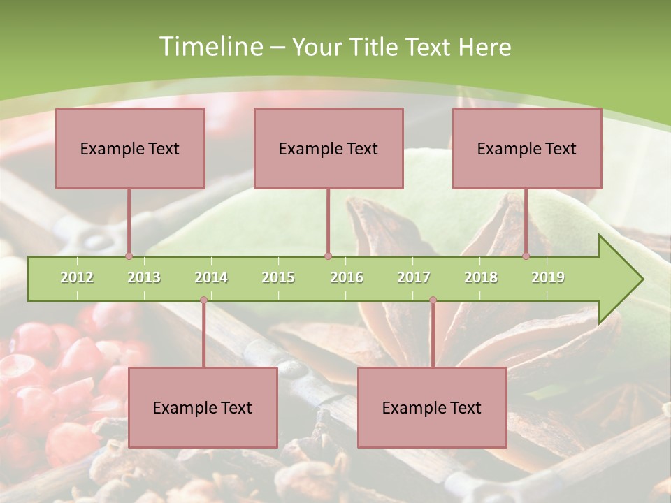 Mischung Hom Holz PowerPoint Template