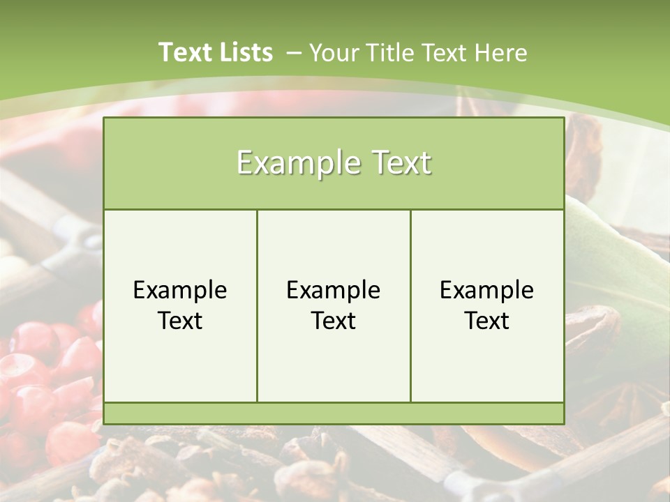 Mischung Hom Holz PowerPoint Template