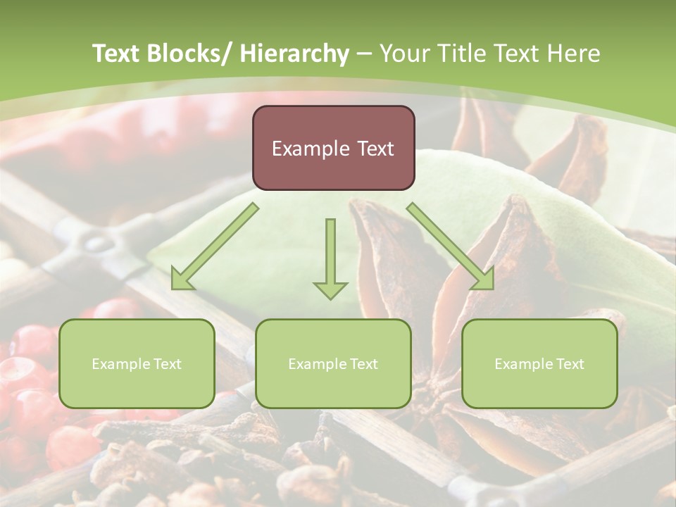 Mischung Hom Holz PowerPoint Template