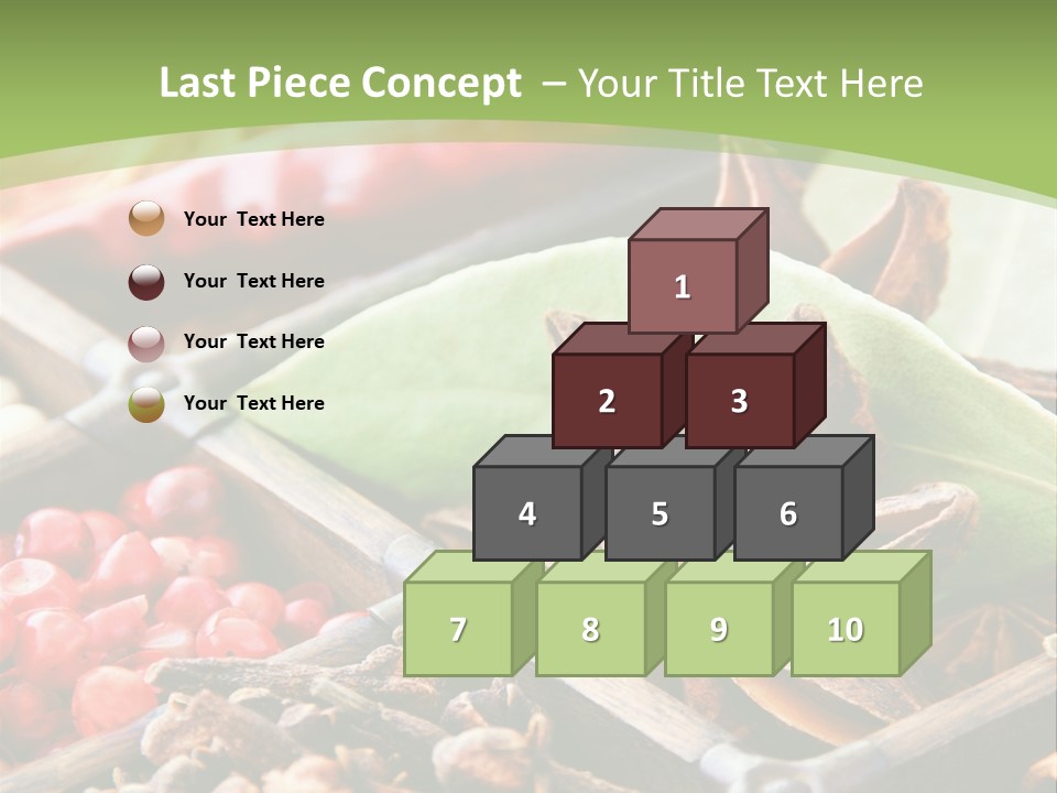 Mischung Hom Holz PowerPoint Template