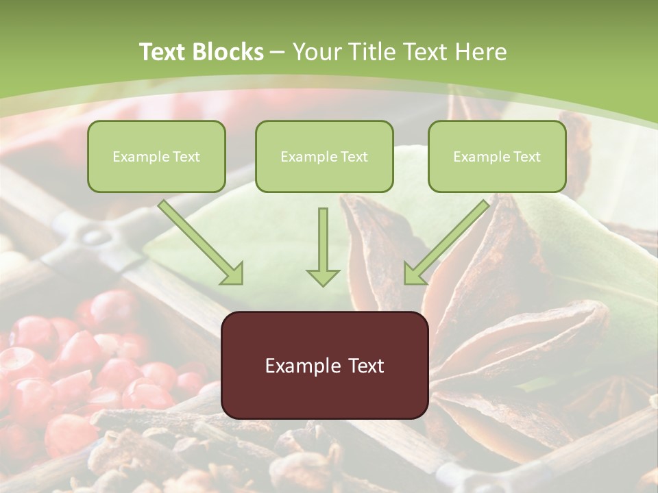Mischung Hom Holz PowerPoint Template