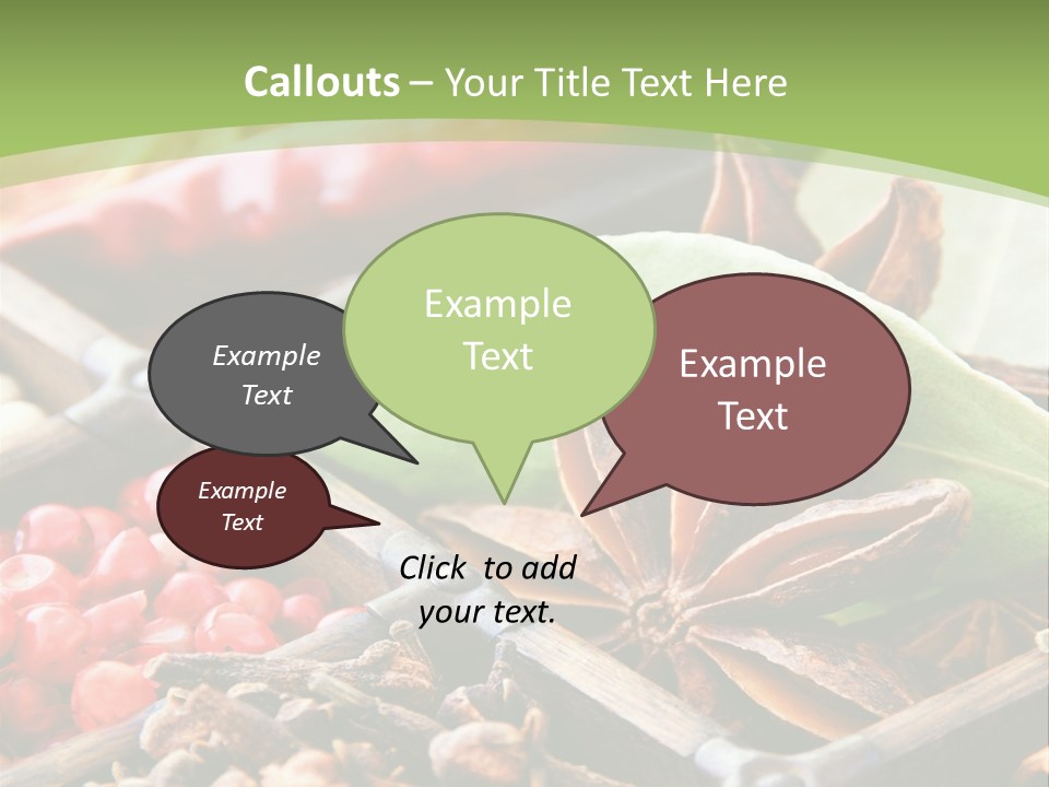 Mischung Hom Holz PowerPoint Template