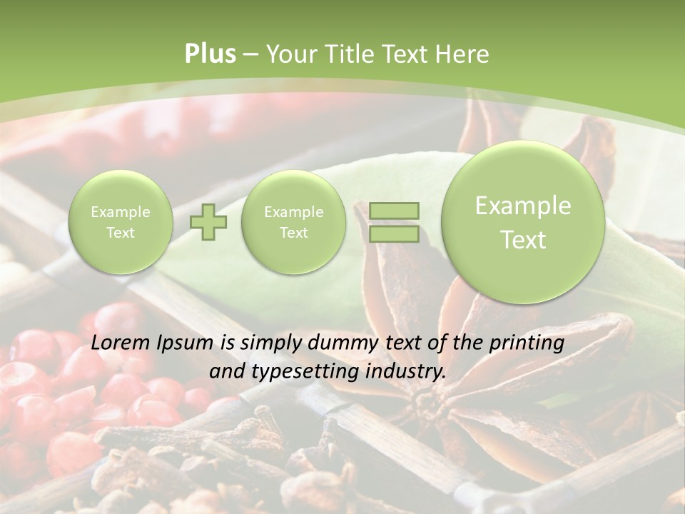 Mischung Hom Holz PowerPoint Template