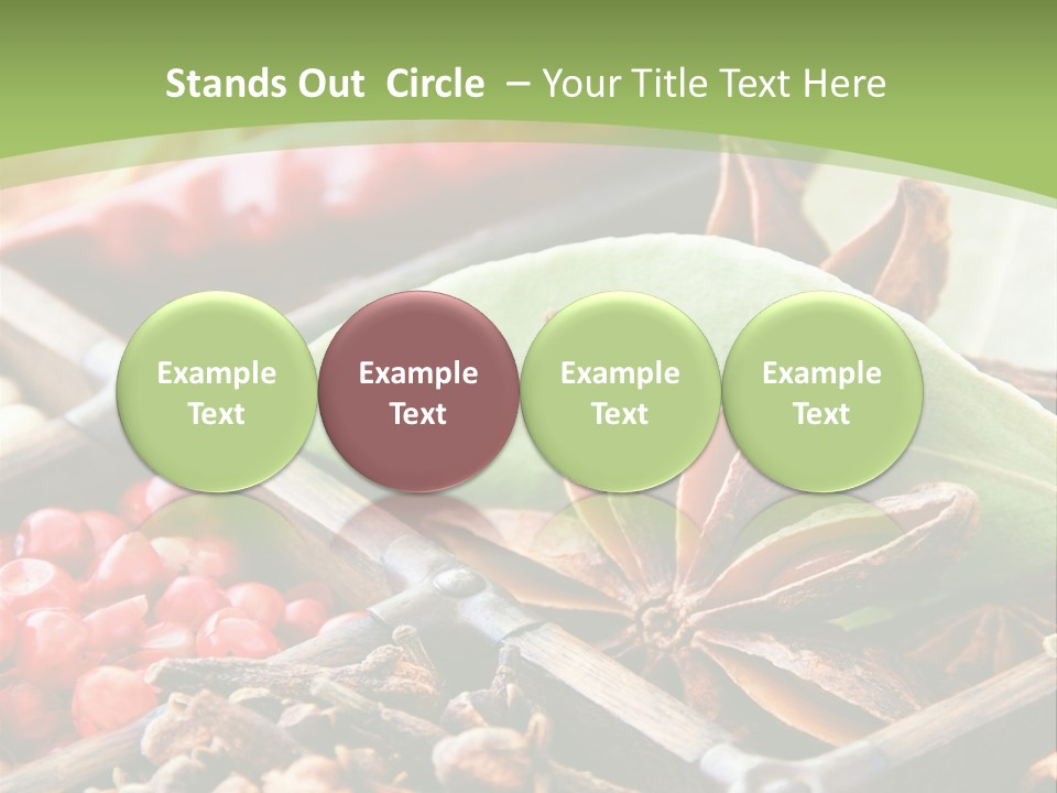 Mischung Hom Holz PowerPoint Template