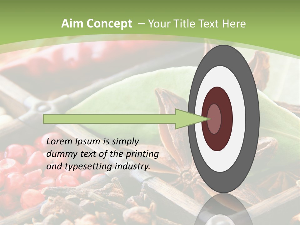 Mischung Hom Holz PowerPoint Template