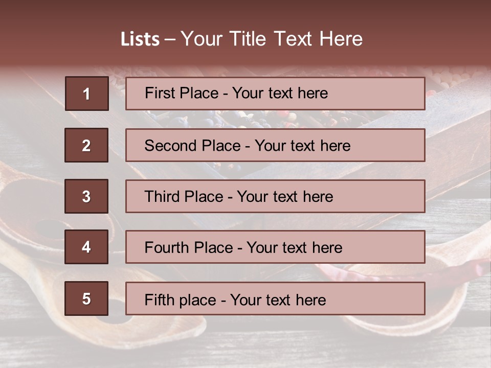Pfefferk Kochen Naturheilkunde PowerPoint Template