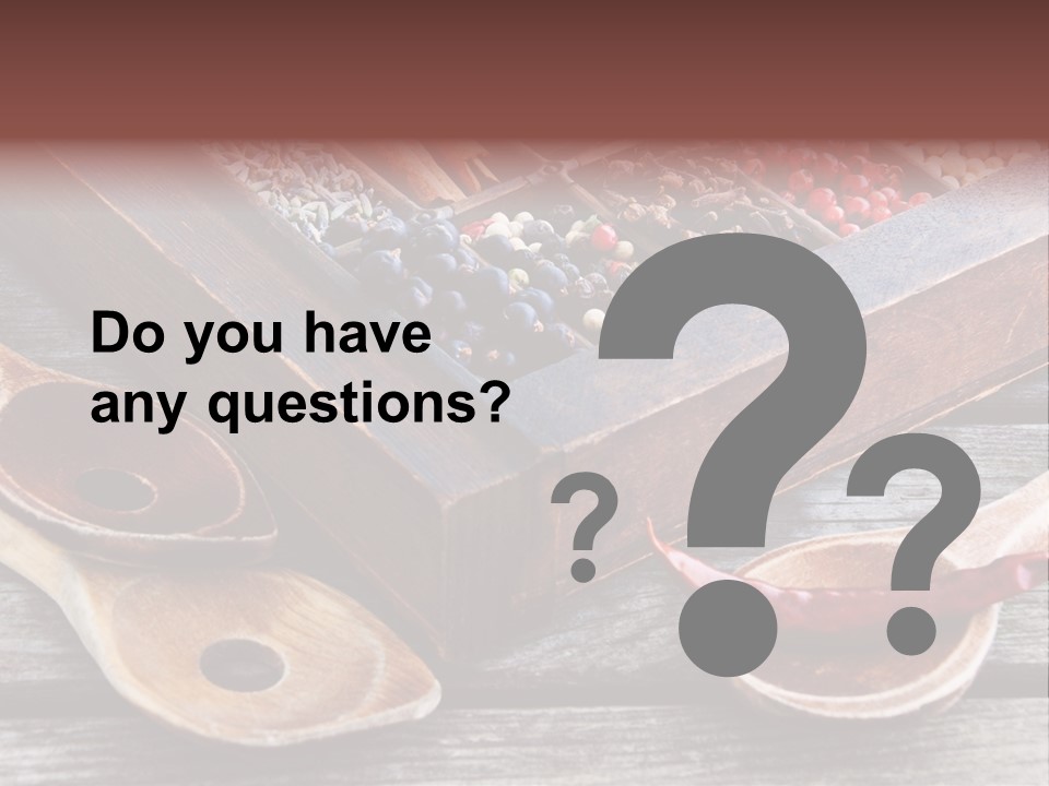 Pfefferk Kochen Naturheilkunde PowerPoint Template